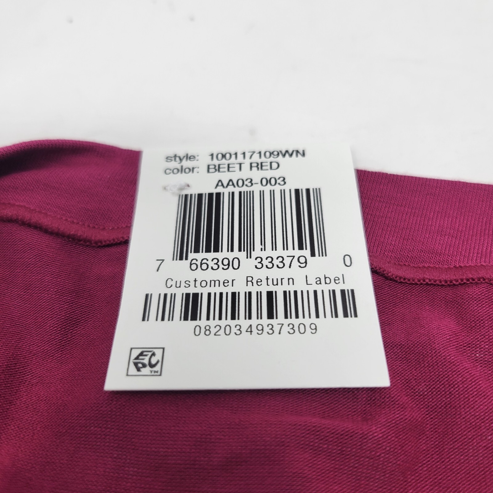 Alfani Intimates Womens Plus Size 3X Soft Rayon Panty Underwear Beet Red NWT