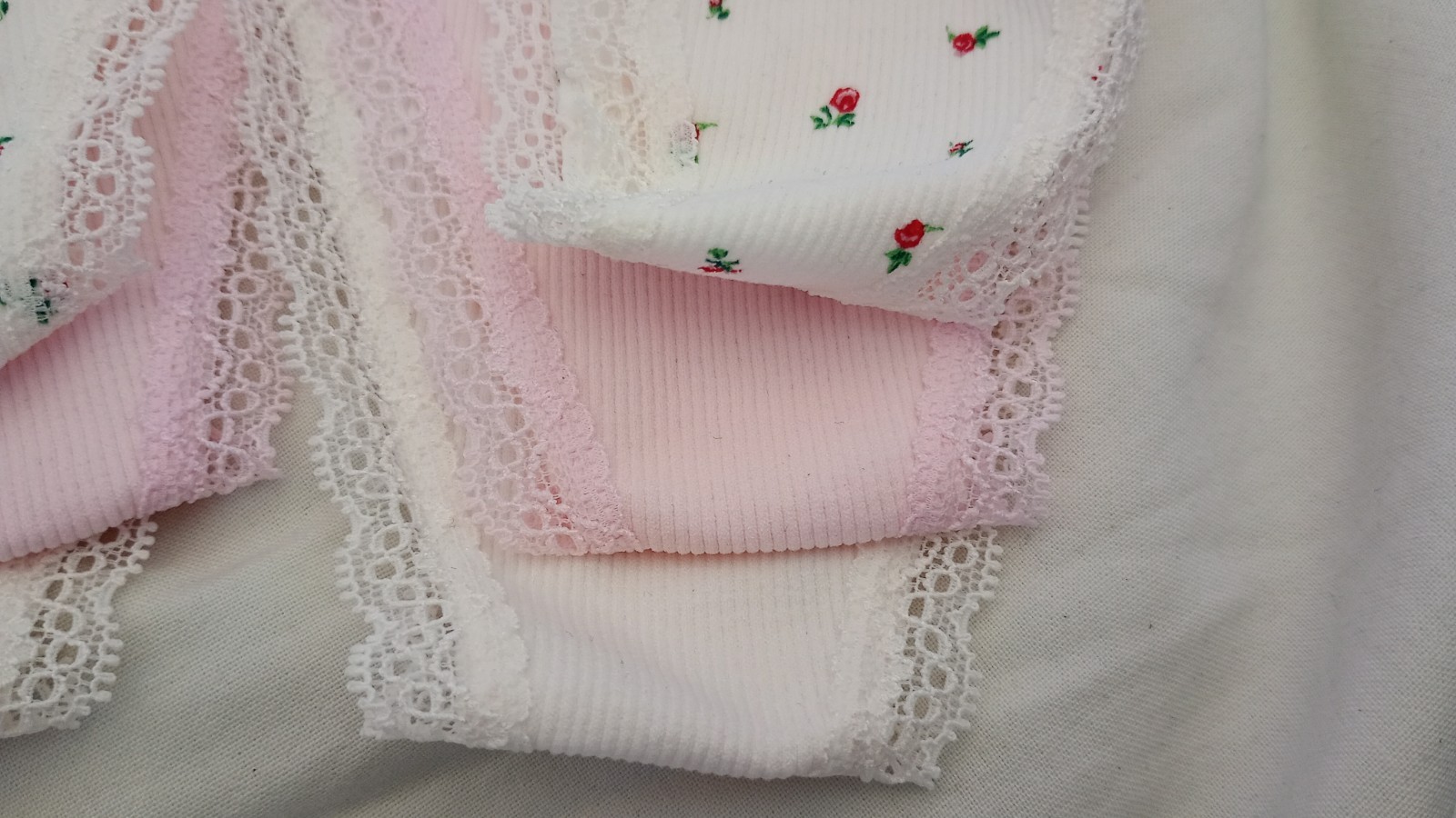 BNWT 2×3 Pack Size 18 Anko G-String Stretch Skin Tone, Baby Pink, Floral Panties
