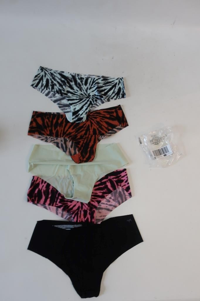 NWT Pink Multicolor Mixed Lot (Item- 3) 5- Pc Cheekster Briefs Panties XL
