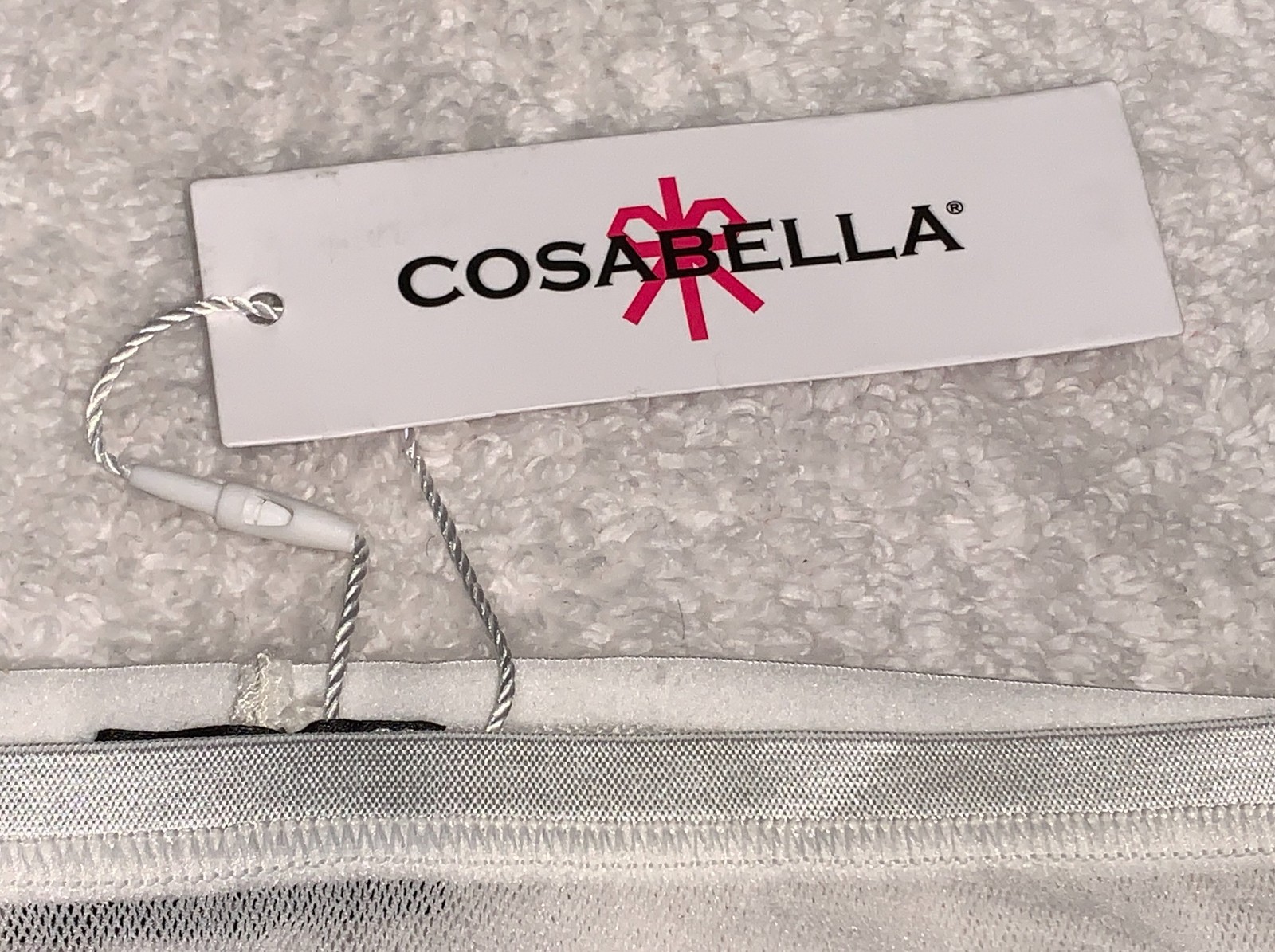 COSABELLA Soire Confidence Moon Ivory Low Rise Bikini Panty NEW Womens Sz L 7