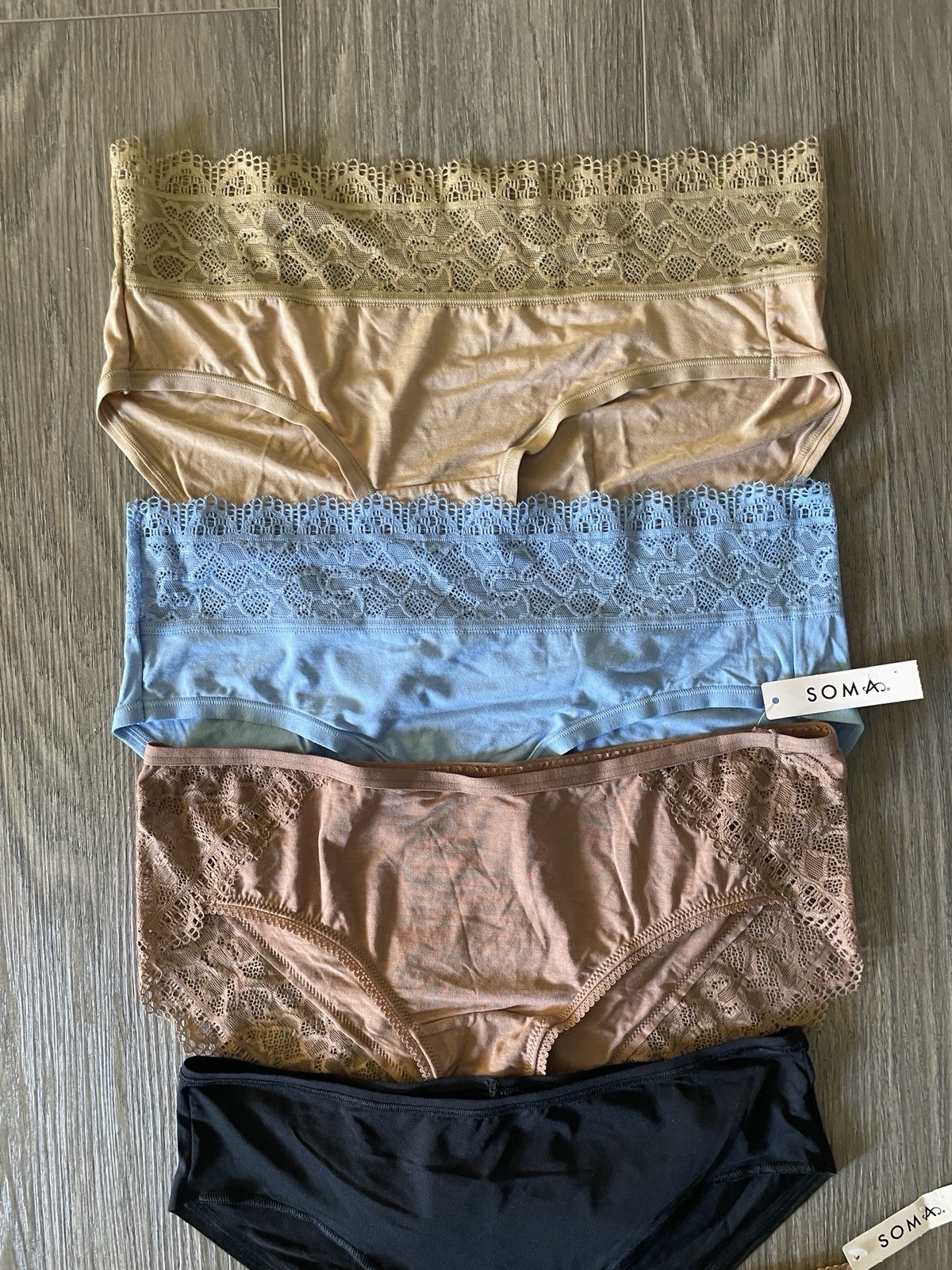 $86 Soma Panty Lot ~6 Pairs ~Large~Mixed Styles NWOT❤️
