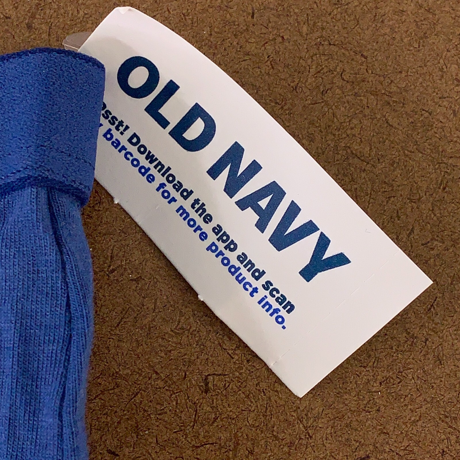 Old Navy Women’s Large Blue High-Waisted Everyday Brief Cotton Panty NWT