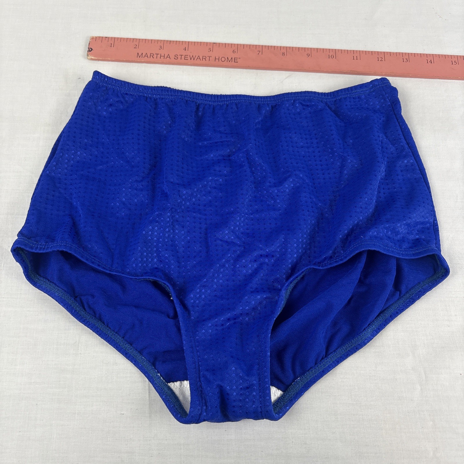 Fancy Pants Women’s Blue Panties Size M Made in U.S.A. New Old Stock