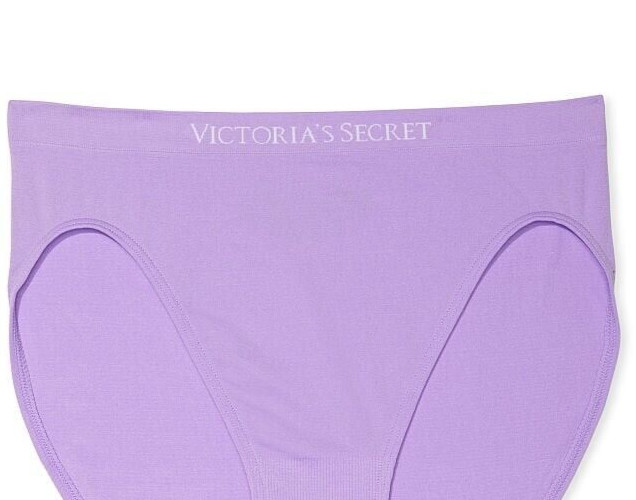 M Heather SEAMLESS NO SHOW FULLCOVER Victorias Secret High Leg Waist Brief Panty