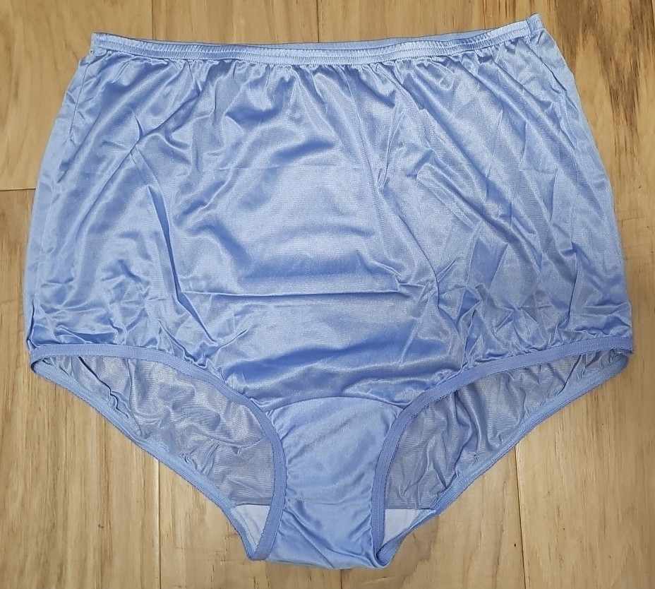 Vanity Fair NYLON BRIEFS Underwear Size 8 / XL Perfectly Yours 15711 3-PAIR