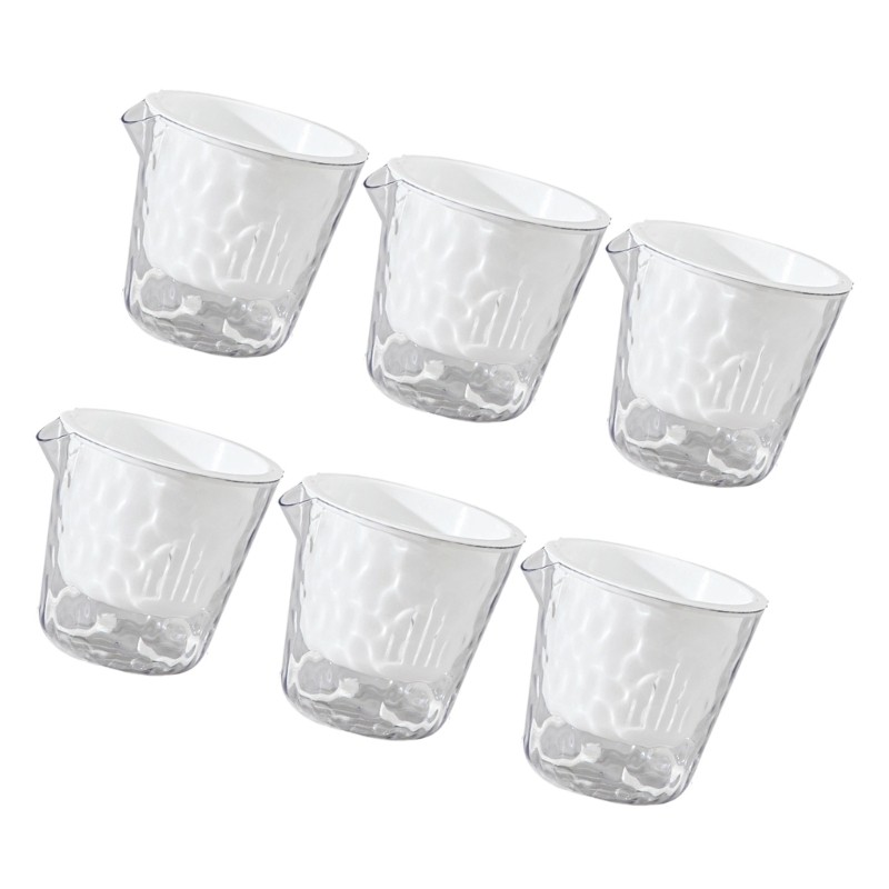 6pcs Lot Practical See Through Horticulture Holders For City Plant Lovers