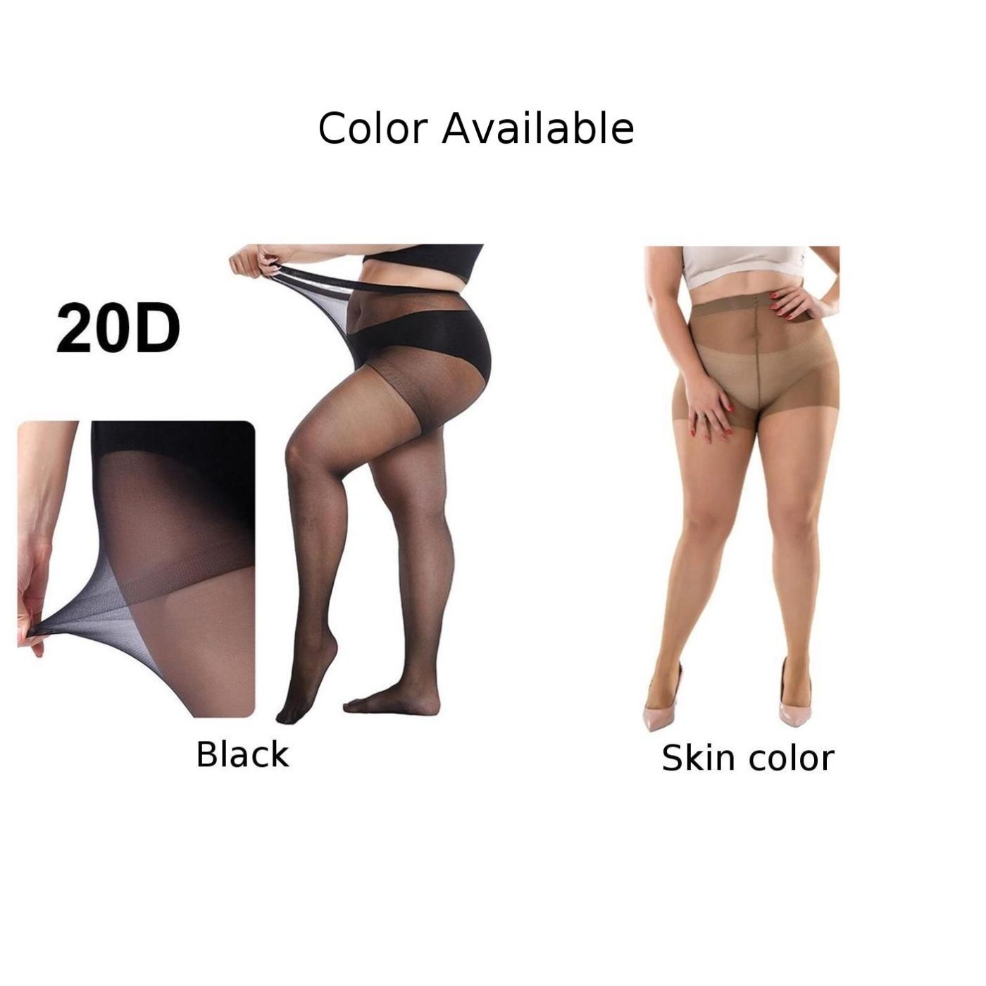High Elasticity Tights for Plus Size Women in Stylish Patterns Available