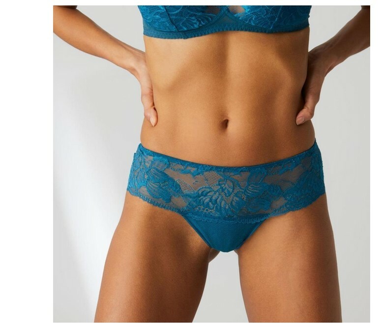 Simone Perele Promesse Boyshort Baltic Blue Size 6 XL 0550
