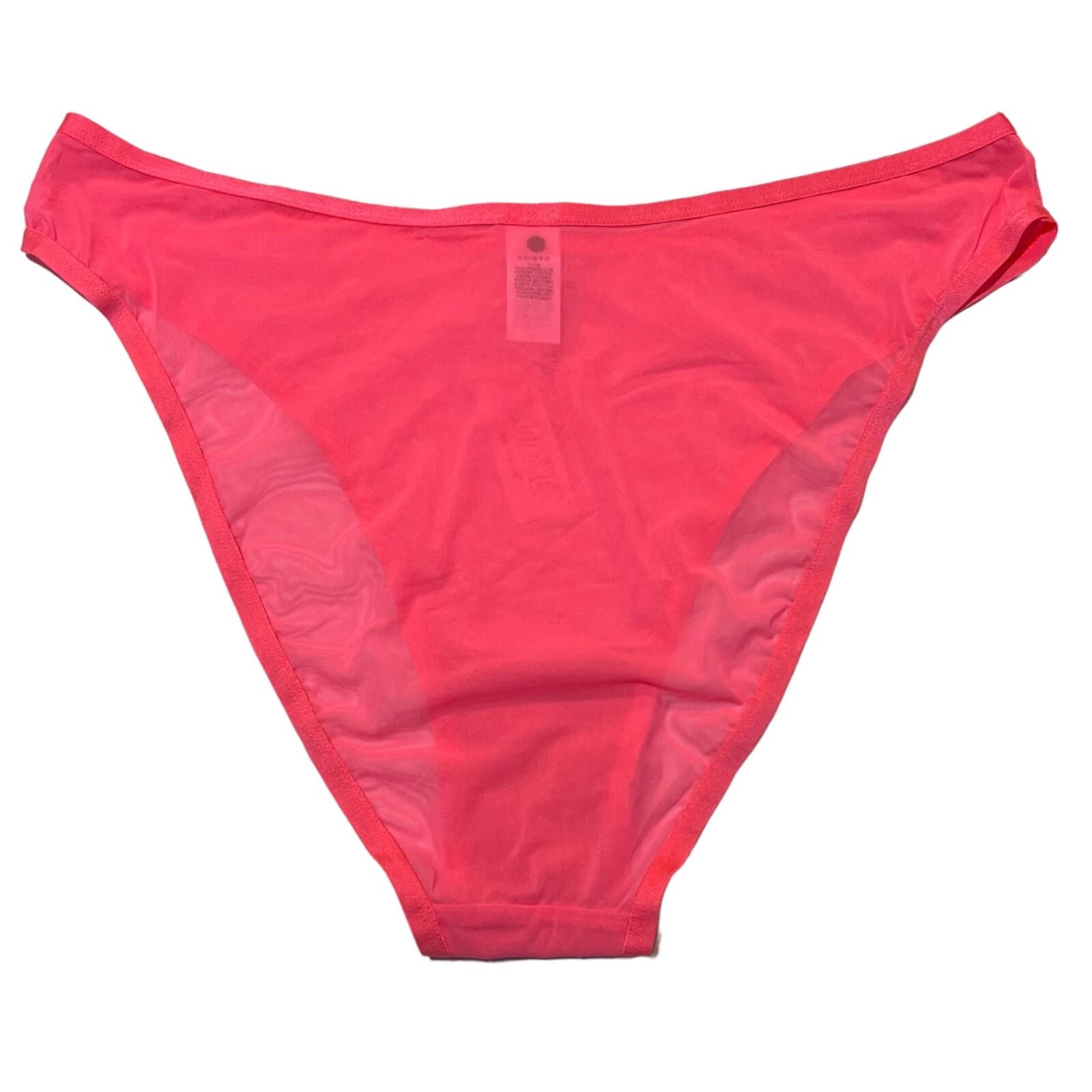 NWT AERIE Smoothez High Cut Bikini Pantie Underwear Sz XS-S-M-L-XL-XXL Pink Mesh