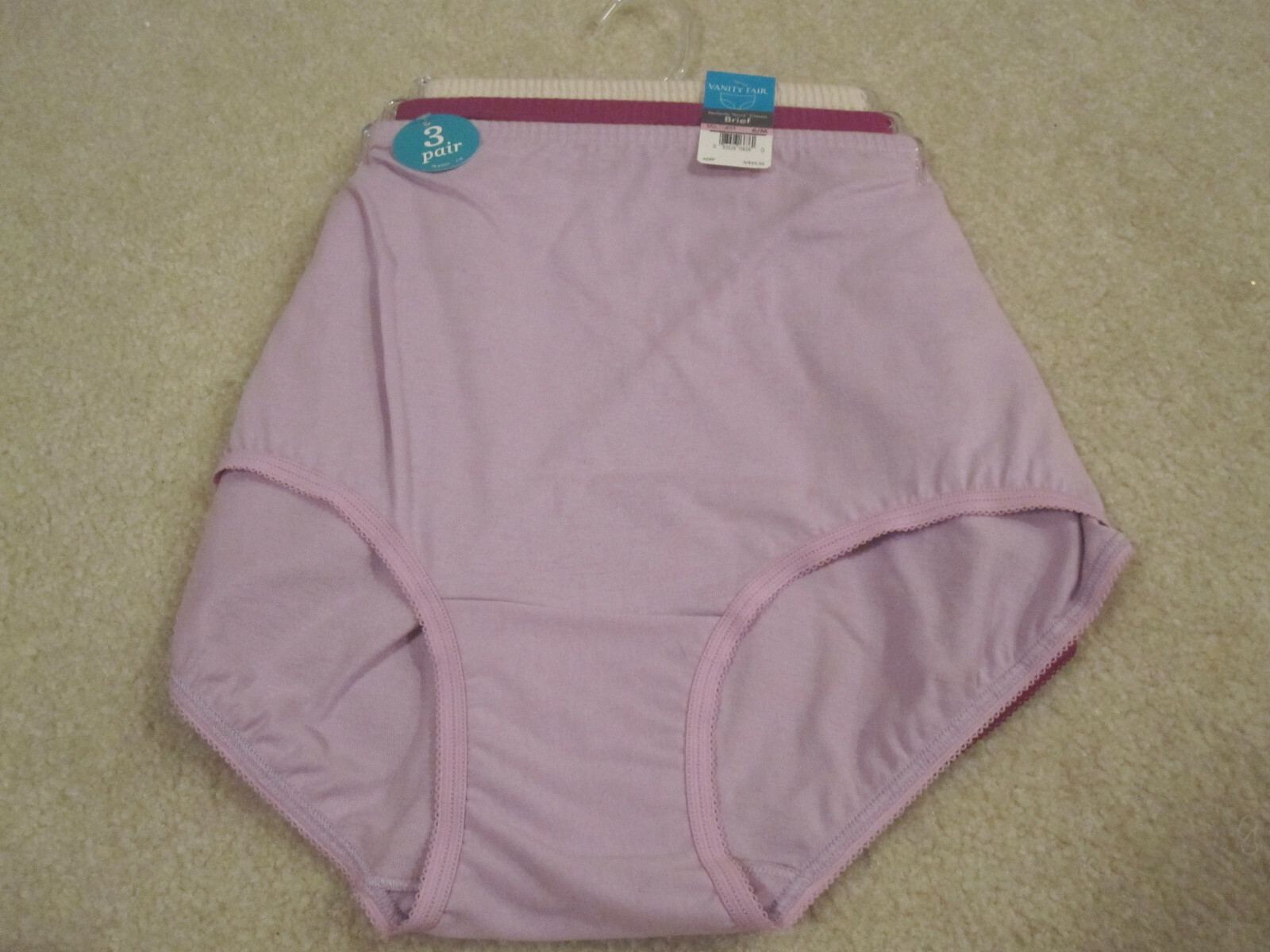 Vanity Fair ladies panties perfectly yours classic brief 6 M 15320 3 pair