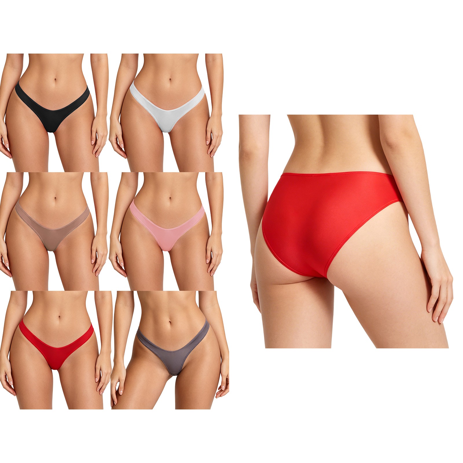 Women Panties Bodycon Briefs Cheeky Cut Lingerie Honeymoon Thongs Funny Shorts