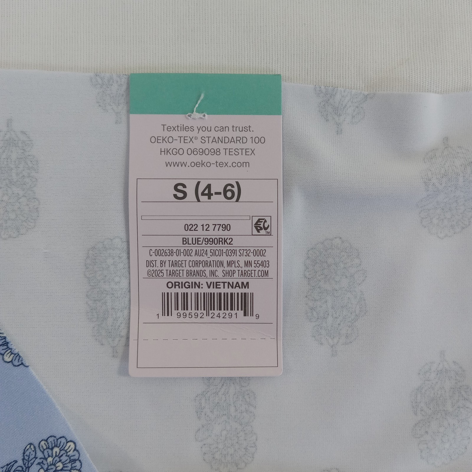Auden Women’s Panties Lot 3-Pack S (4-6) No-Show Hipster Cheeky Thong Nude Blue