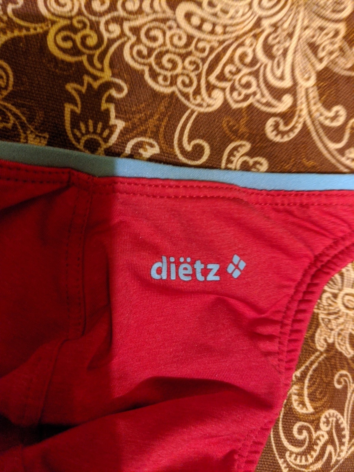 Vintage Dietz Satin Men’s Thong Underwear Size Large