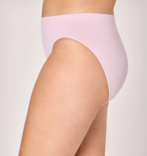 Bali Underwear L-7 Hi Cut One Smooth All Around Smoothing Panty Mauve DF2362