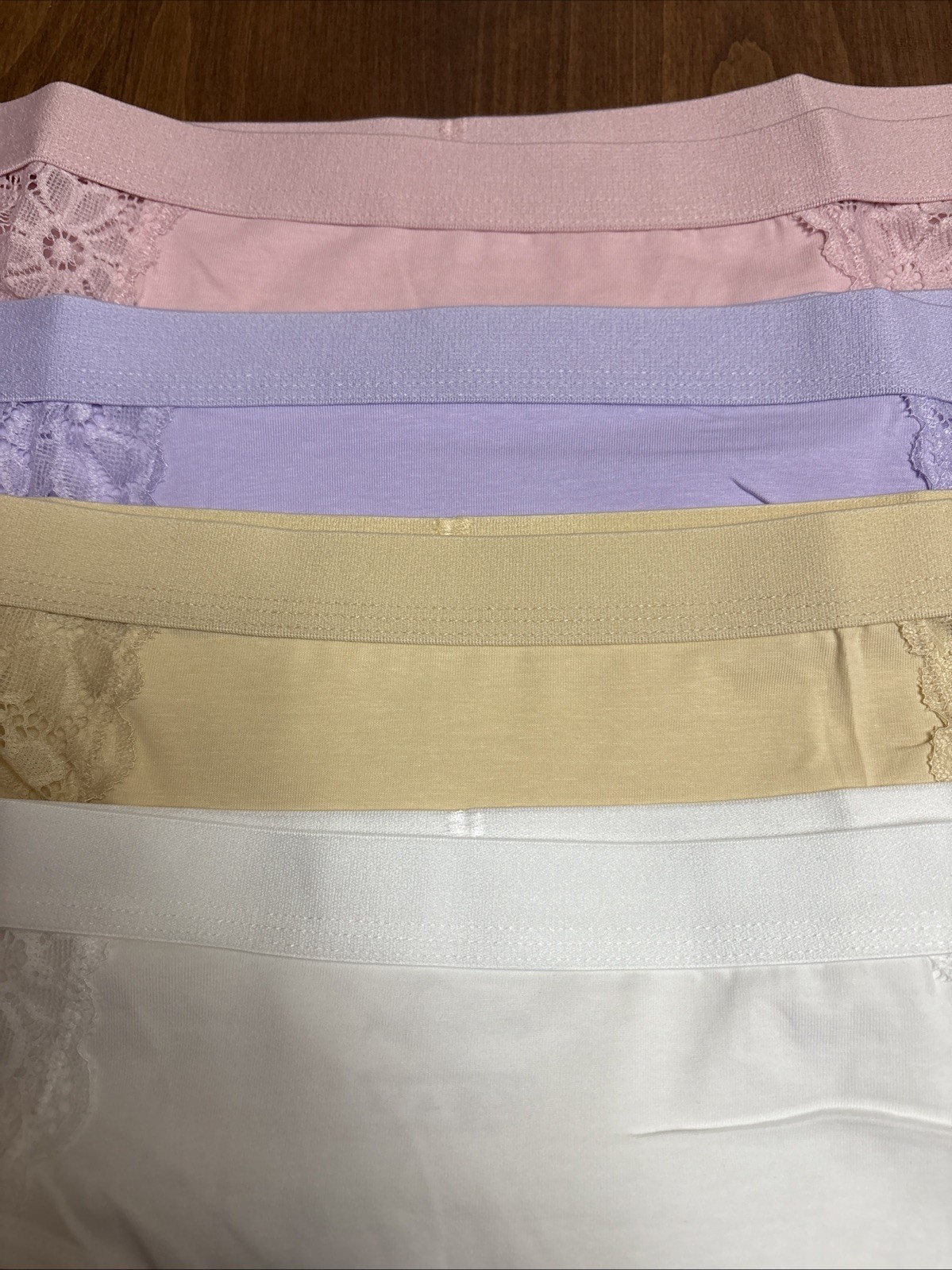 Avidlove Womens 4-Pack Cotton Briefs Lady Underwear Lace Panties Assorted Colors