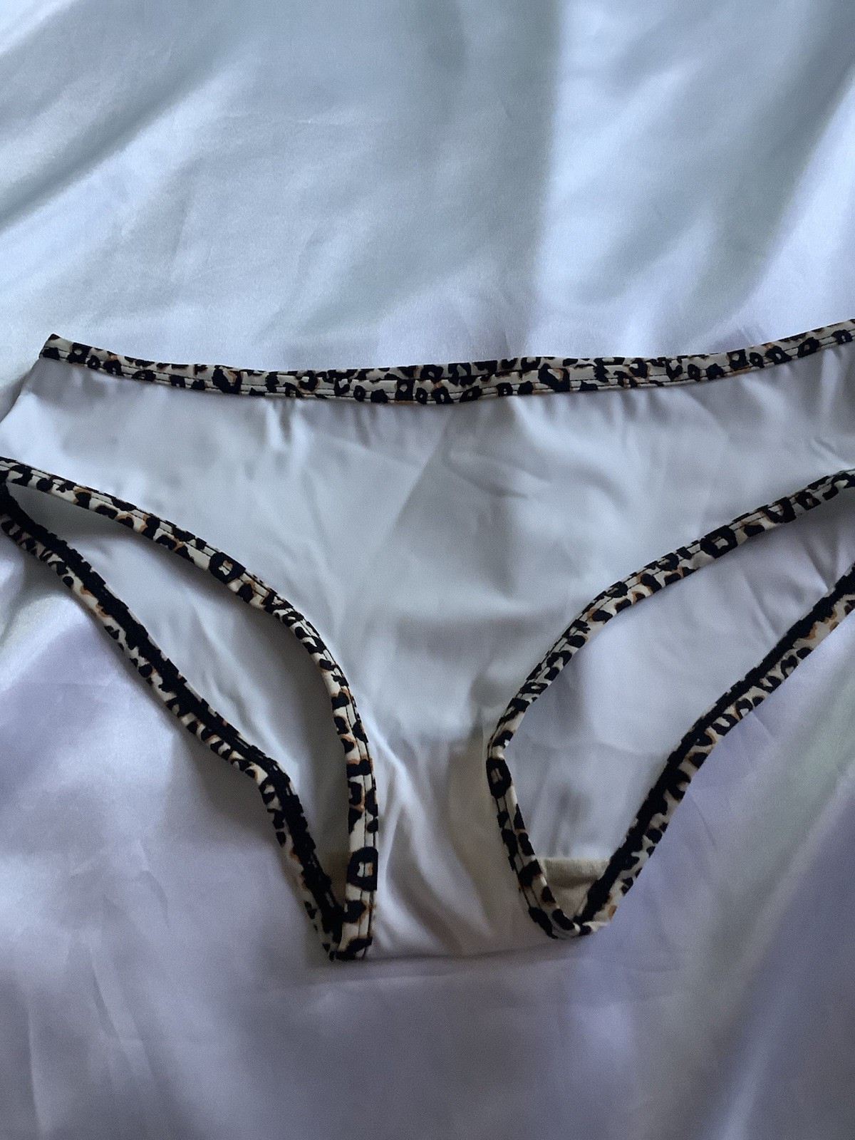 Women’s Stretch Briefs Panties Solid Animal Print Rims Breathable 3pk Large