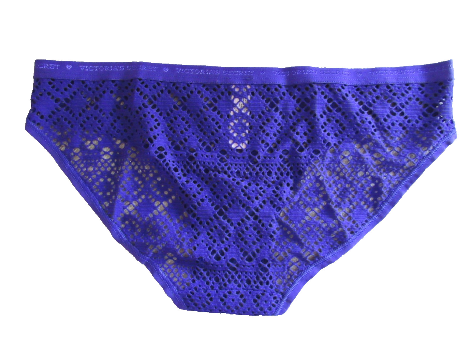 🆕️New Victoria’s Secret culotte bikini translucent Lace Panty in Purple – Small
