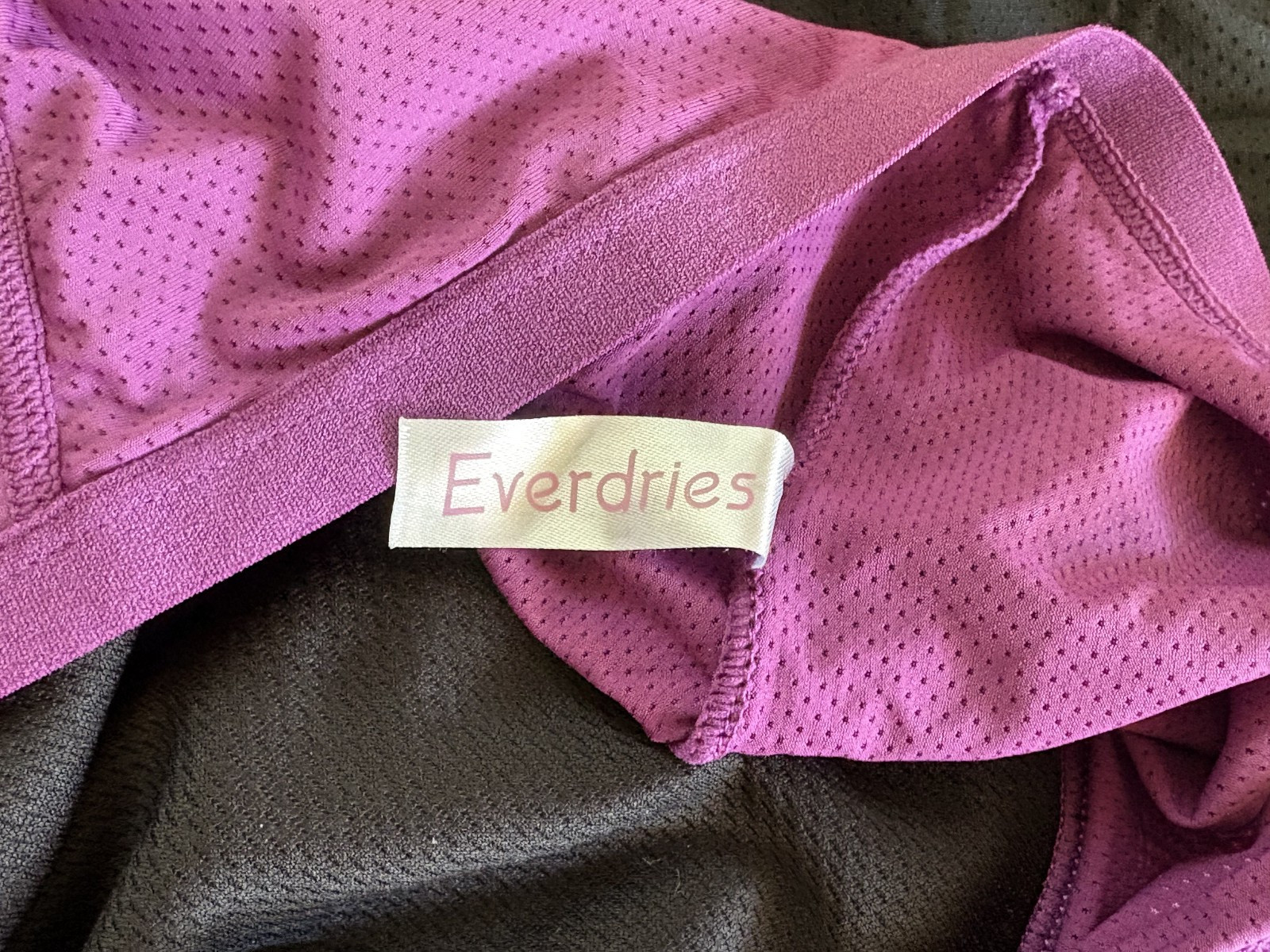 EVERDRIES Lot of 2 9/2XL Black Purple Leakproof Incontinence Brief Panties NEW