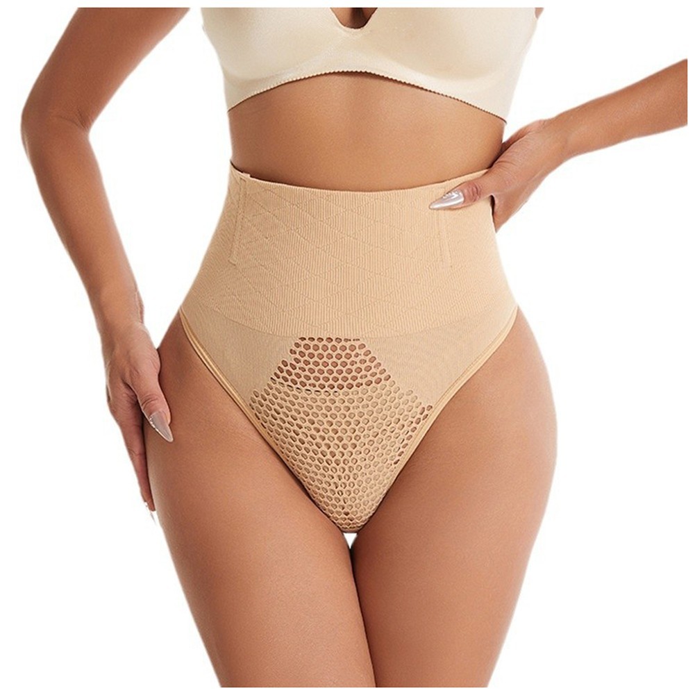 Women’s High Waist Thong Style Shaping Pant with Hollow Back and Lift Effect