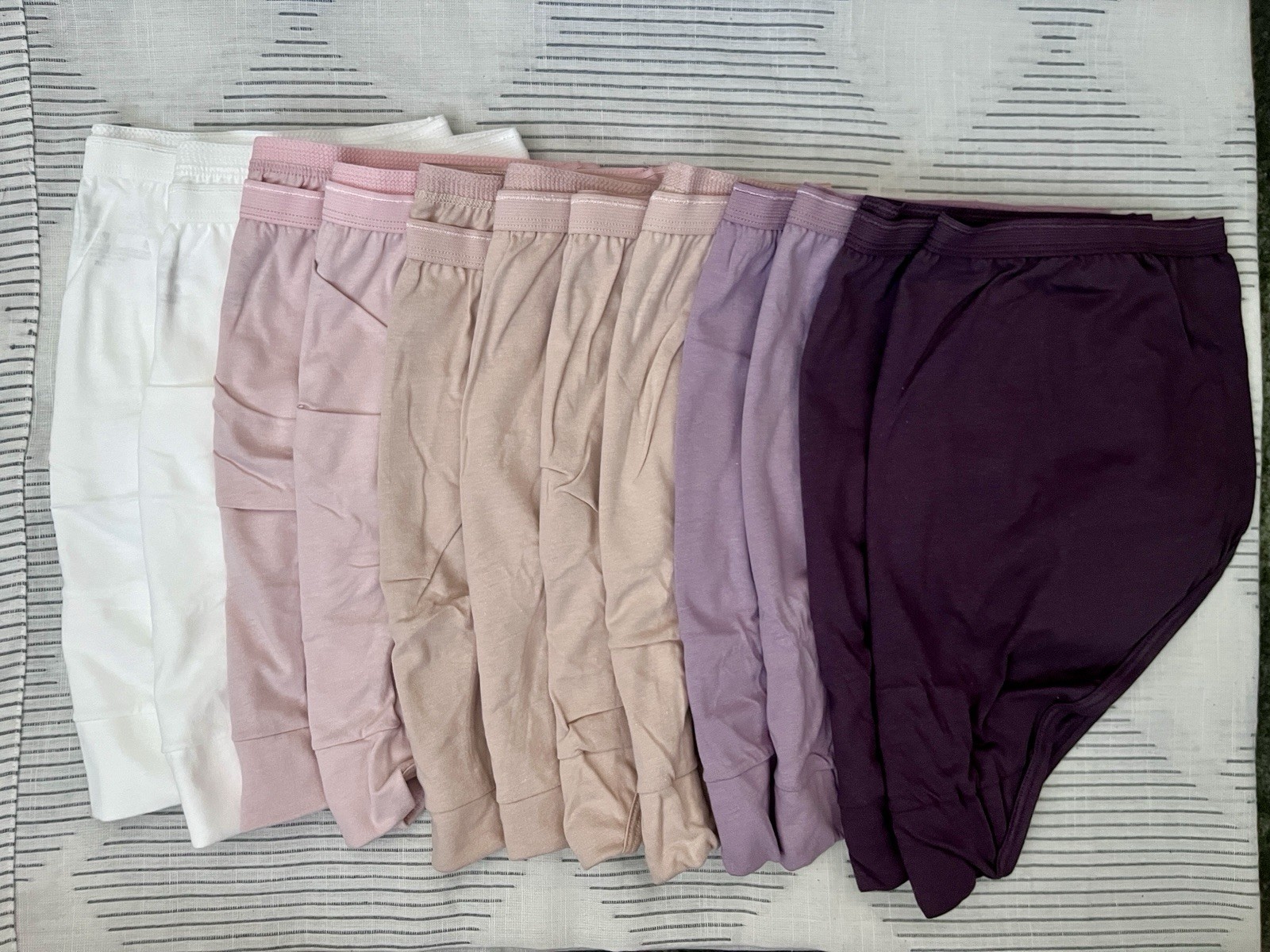 New 12 Pack Women’s Fruit Of The Loom Brief Underwear Size 8