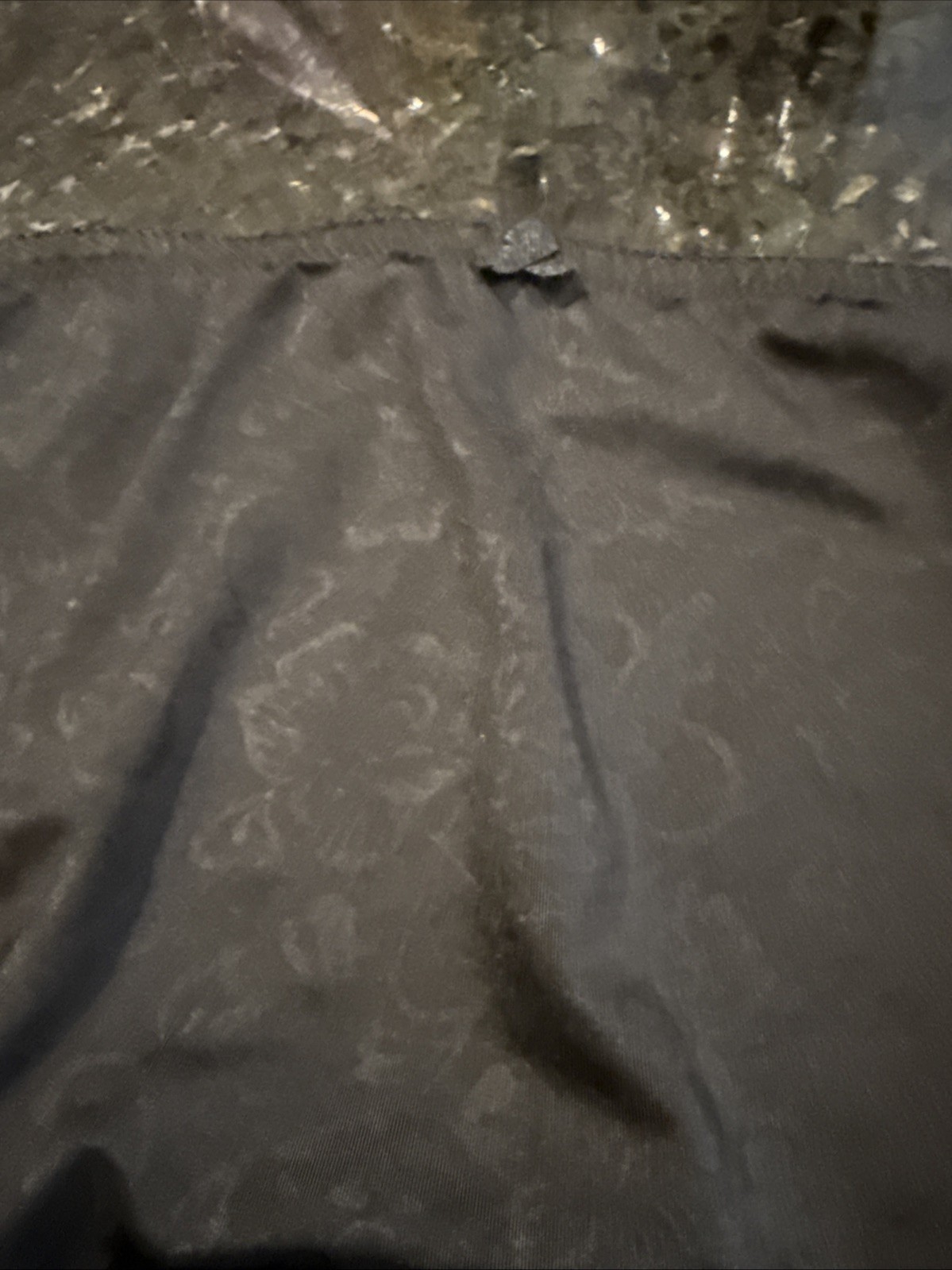Vtg BARBARA B2BODY Second Skin Satin Floral Granny Panties Black SISSY 4xl