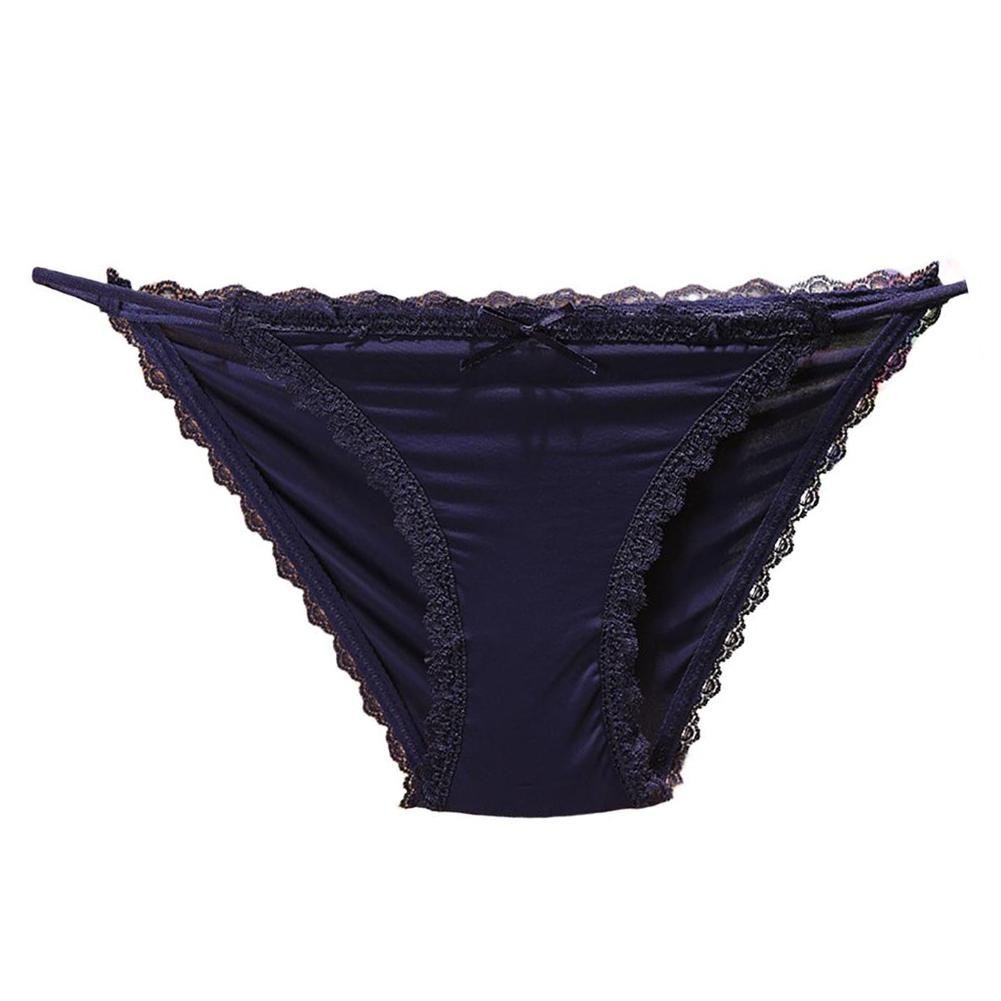 Ice Silk Underwear Triangle Underwear Four Seasons Wear Nylon Spandex Blend