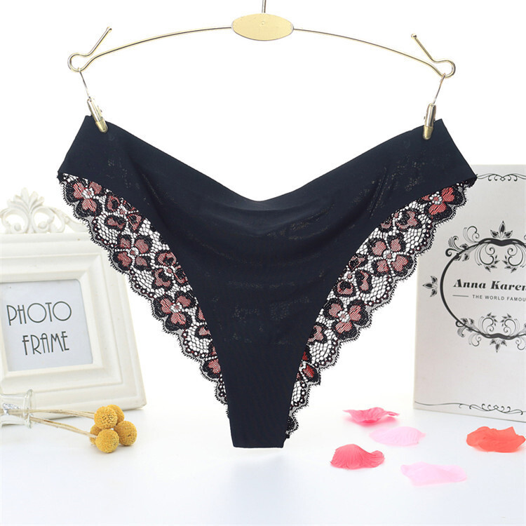6 Pack Lot Sexy Womens Lace Panties Underwear Briefs Sheer Thongs Lingerie Sissy