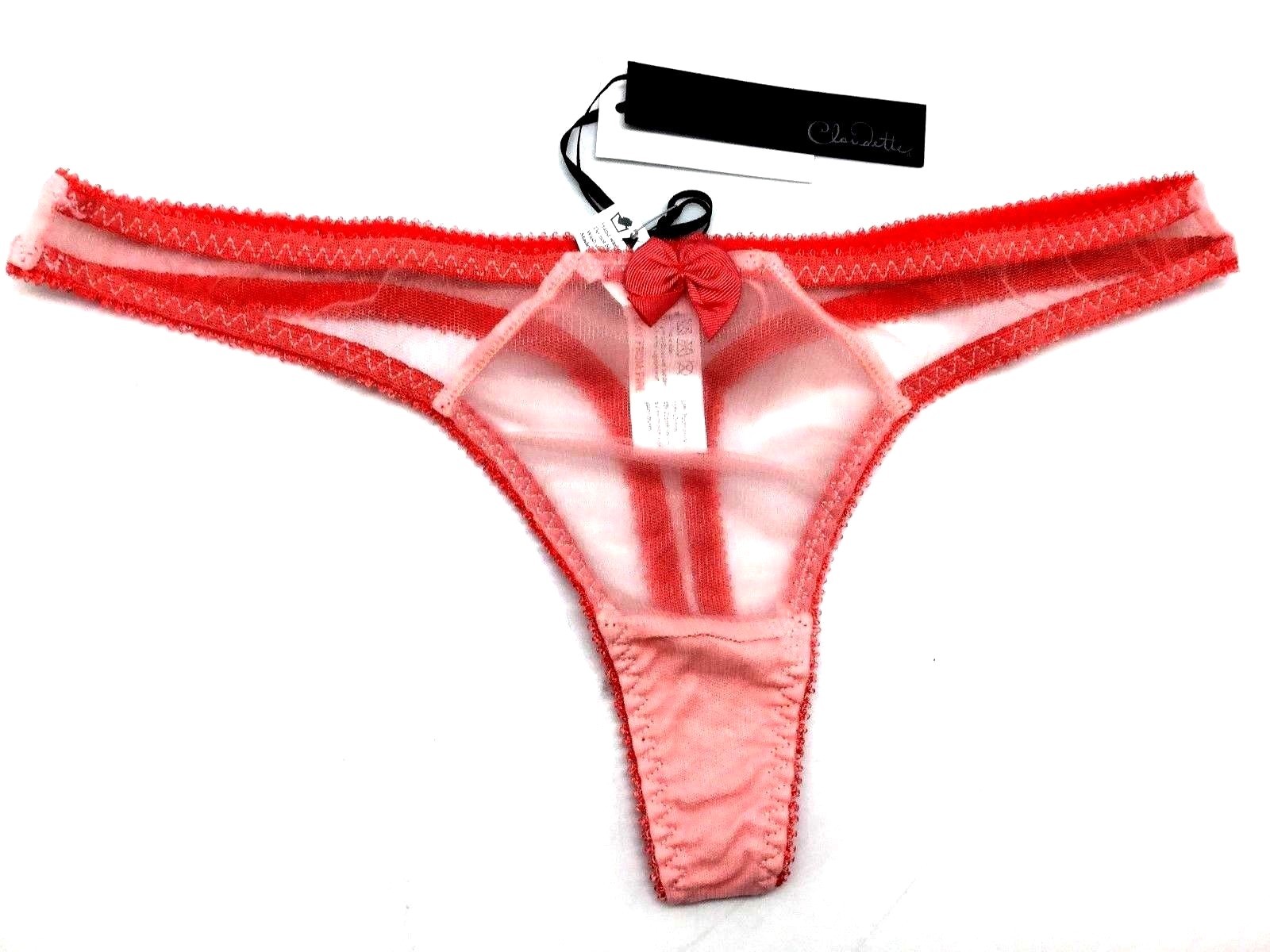 Love Claudette Dessous Thong Bikini Panty Panties Lingerie Pointe Shoe Cayenne