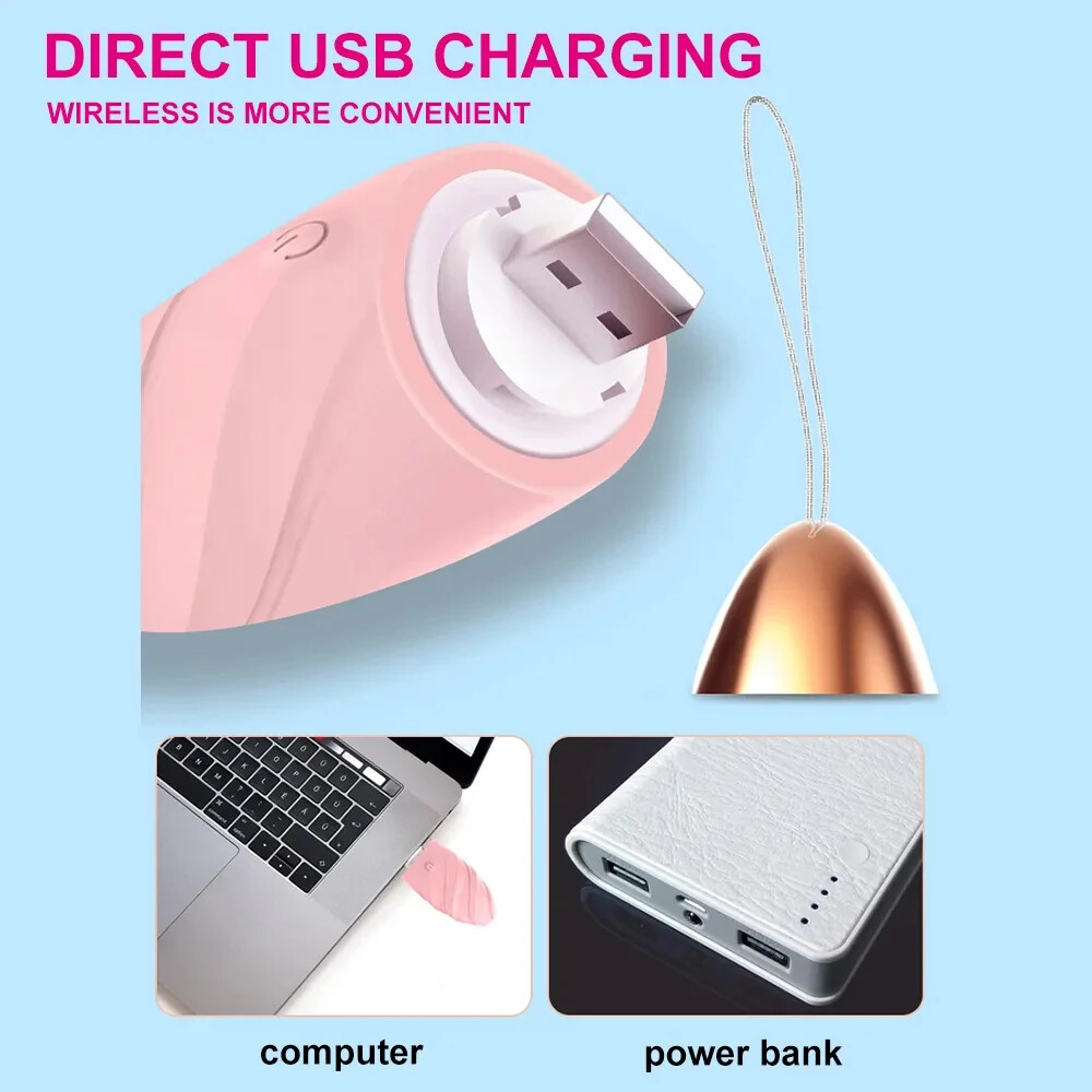 Rechargerable Wireless Remote Control Strap Underwear Women VIbrating Panties