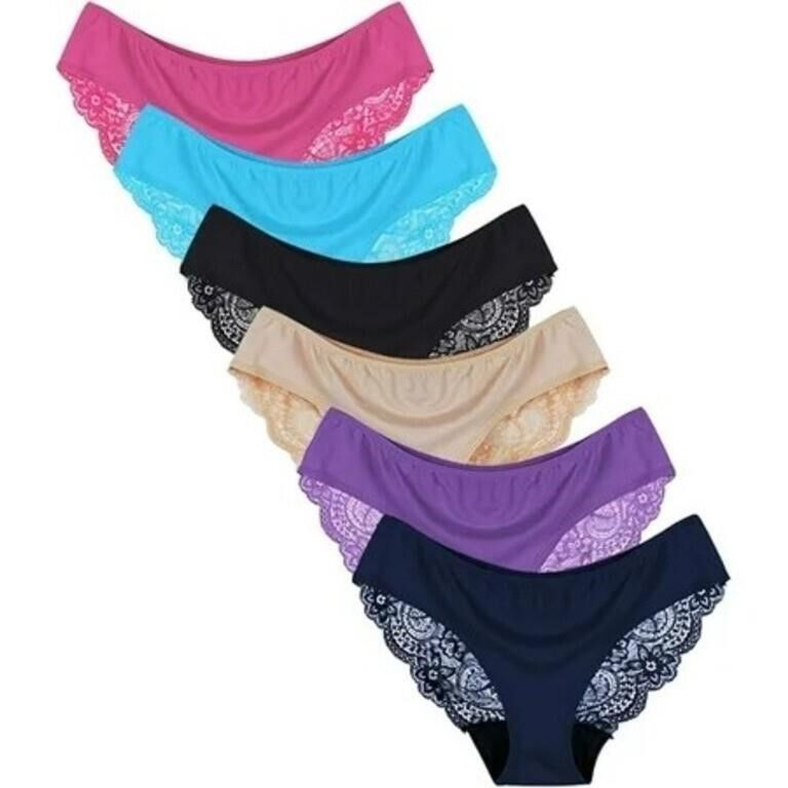 Sunm Boutique Sexy Lace Bikini Underwear for Women Medium