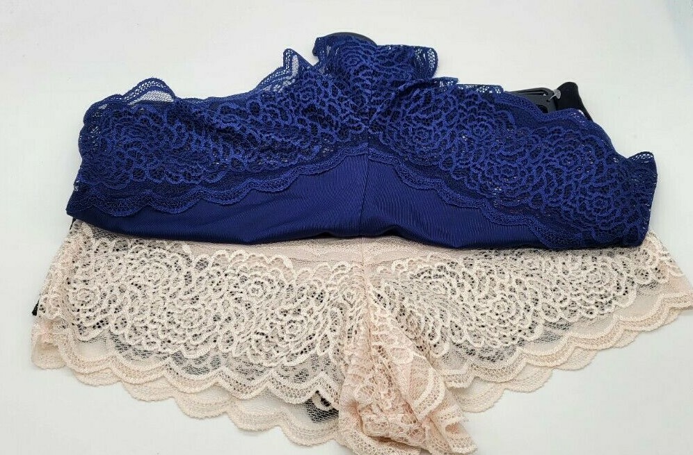 Prima Valentina ~ 3-Pair Women’s Underwear Panties Lace Plus Size: 1X, 2X, 3X