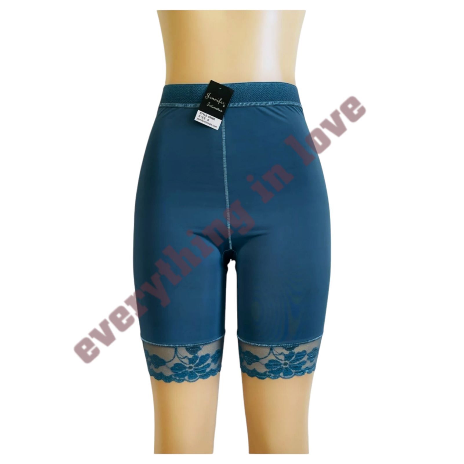 Women Microfiber Under Dress Lace Tummy Control Lift Butt Slimming Girdle Shorts