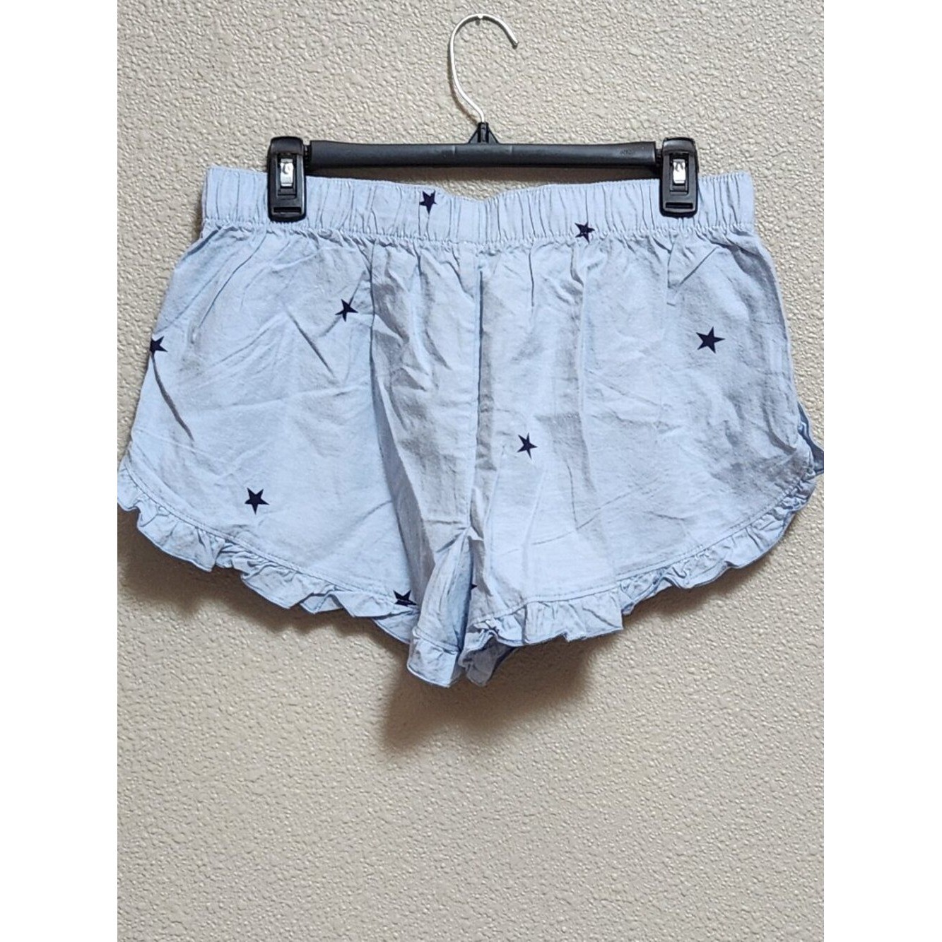 AERIE Pajama Sleep Shorts Blue Star – Medium – NEW NWT
