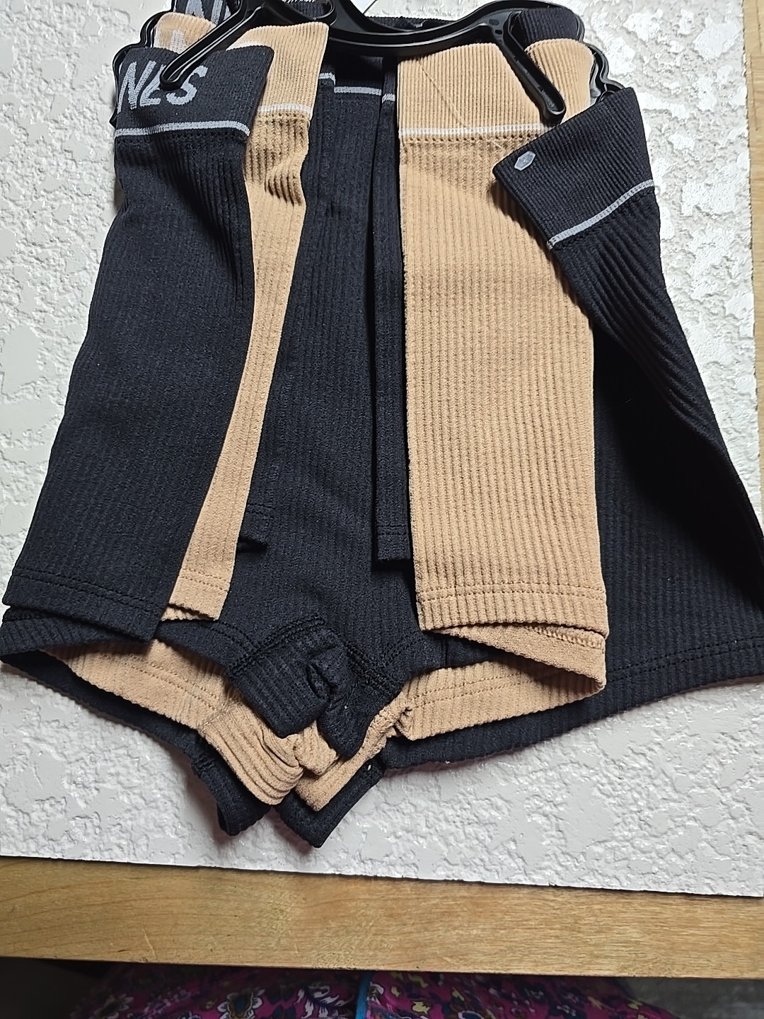 HANES ORIGINALS BOYSHORTS PANTIES RIBBED, COMFORT WAIST PKG 3 NWT SZ L/L