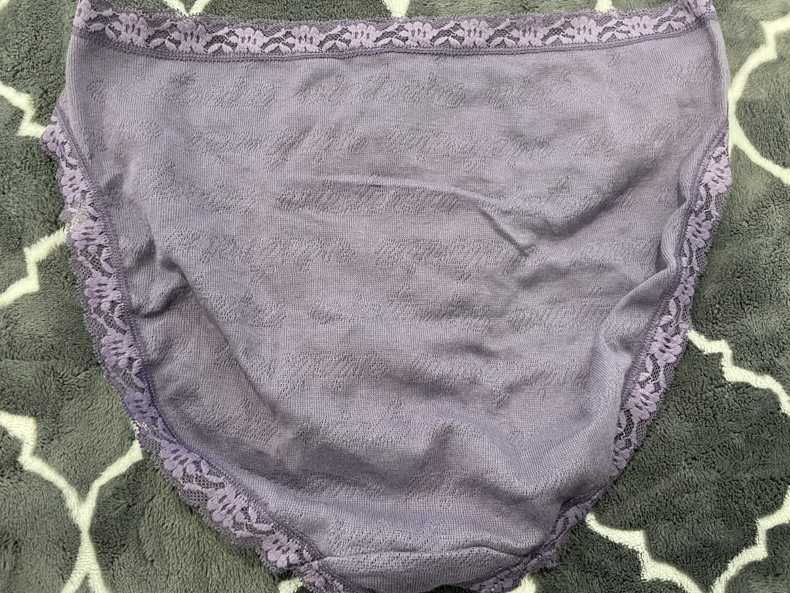 NWT Victorias Secret size XL high leg brief panty Purple