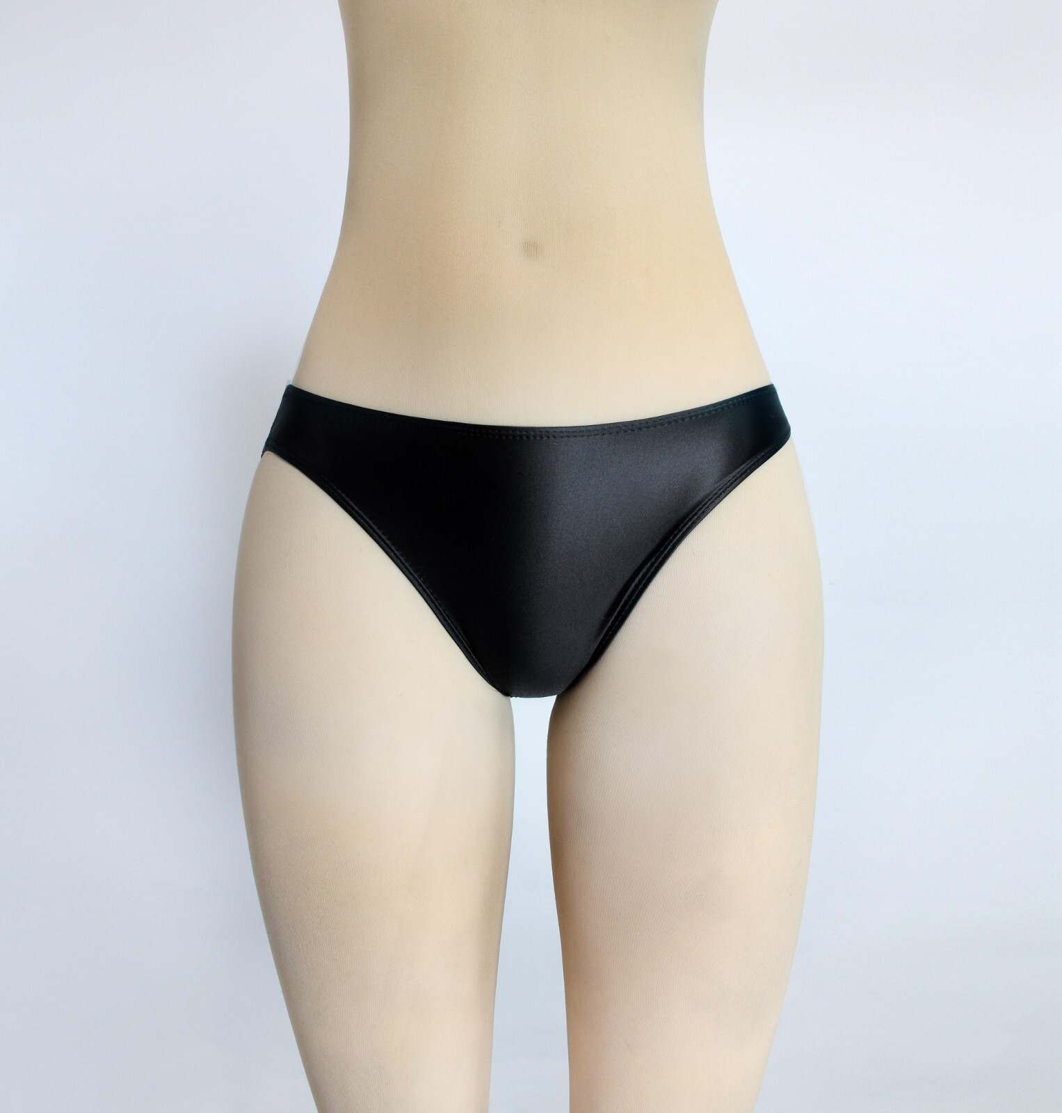 Women’s Sexy Smooth Glitter Panties Underwear Low Waist Briefs Opaque Underpants