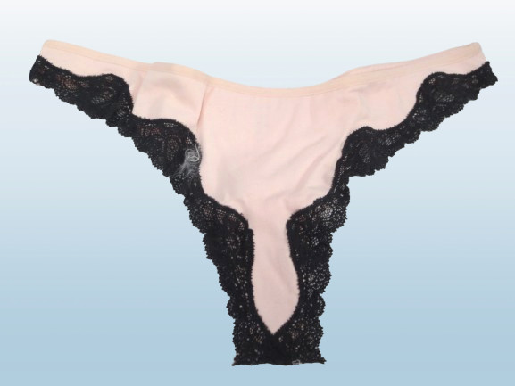 EXPRESS INTIMATES COTTON SPANDEX THONG PANTY PINK SIZE MEDIUM BOXED LOT OF 3