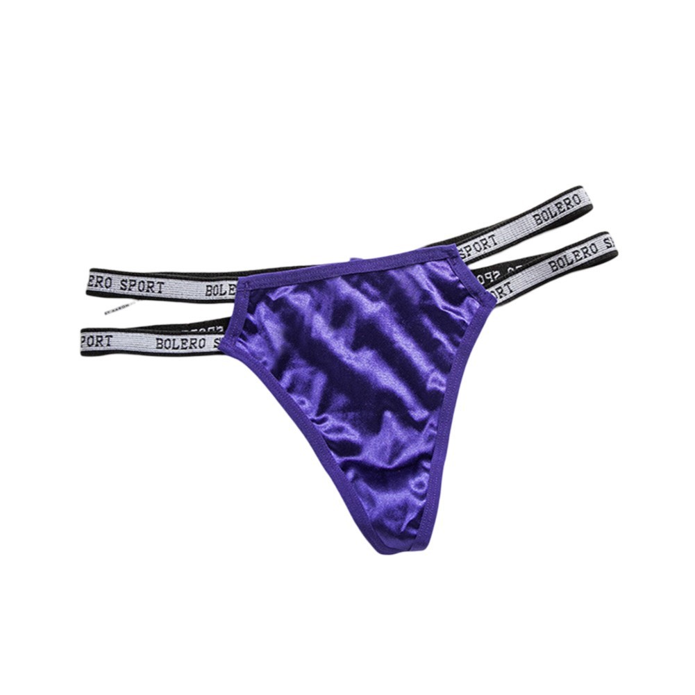 Sleek See through Briefs for Women Featuring Thin Straps and Low Waist Style