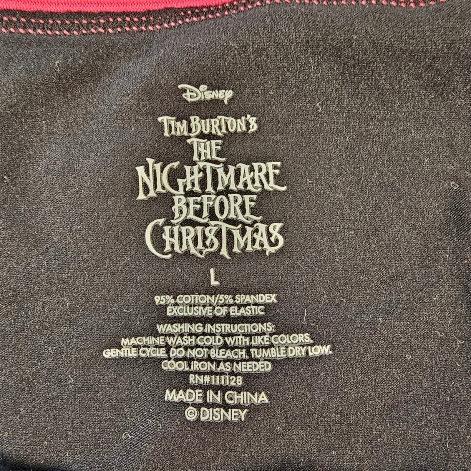 Disney Nightmare Before Christmas Panty Set 5pk Jack Sally Oogie Boogie Large