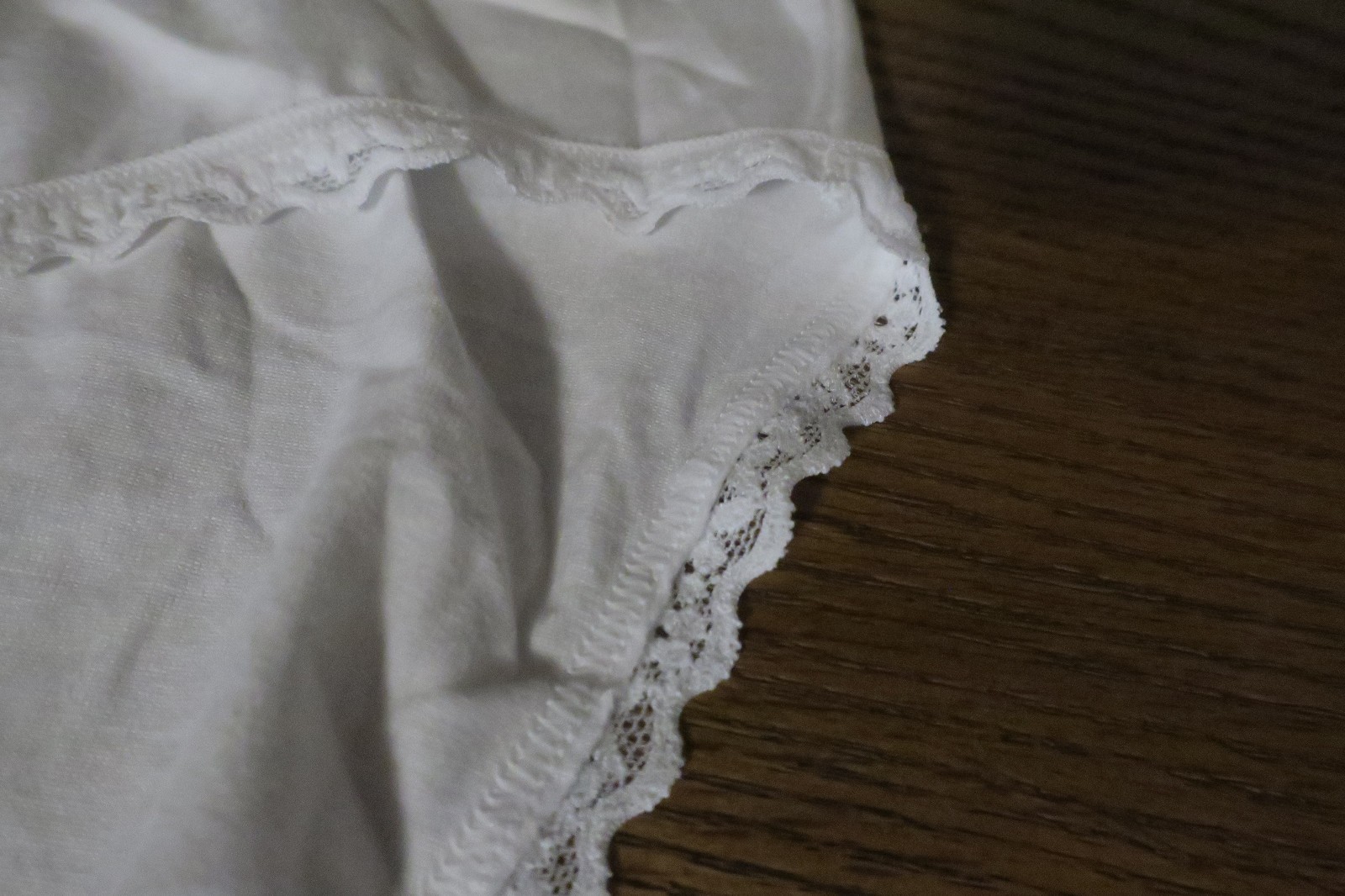 XXL ❤️ VICTORIA’S SECRET ❤️ FULL COVERAGE COTTON LACE ❤WHITE BRIDE ❤HIGH PANTIES
