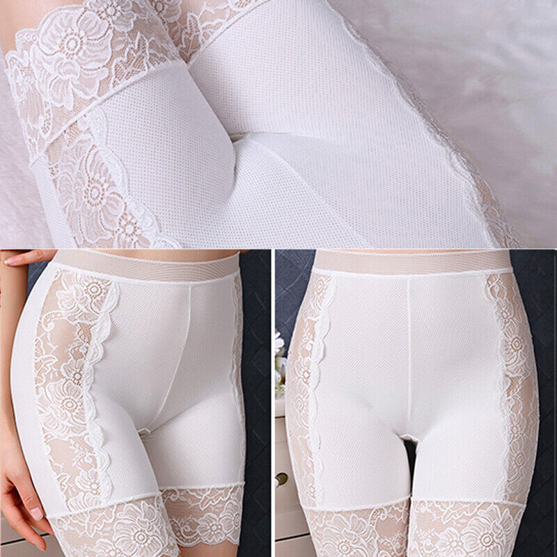 Women Stretch Lace Safety Under Shorts Seamless Leggings Pants Skirt Shorts
