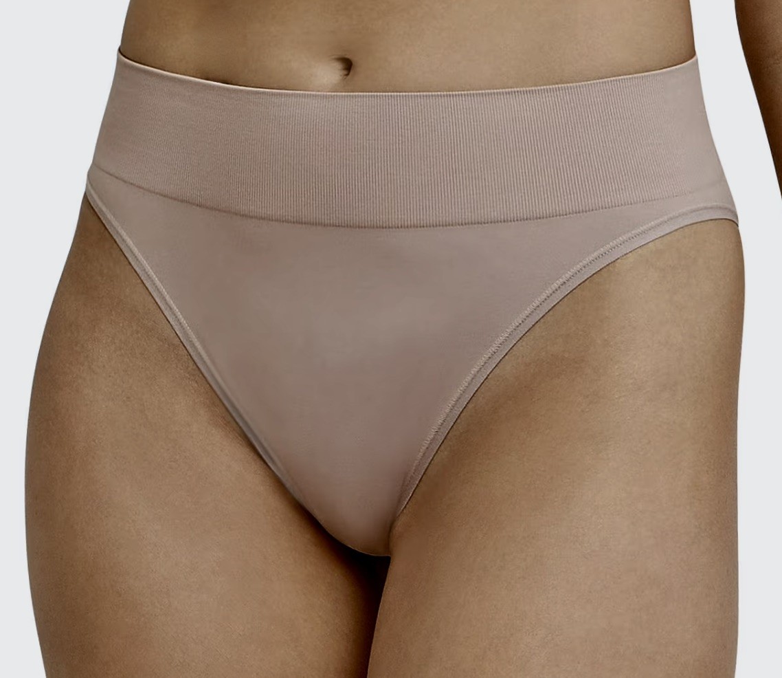 MAIDENFORM M Seamless Evening Blush High Leg Bikini Panty Womens Sz S M L XL