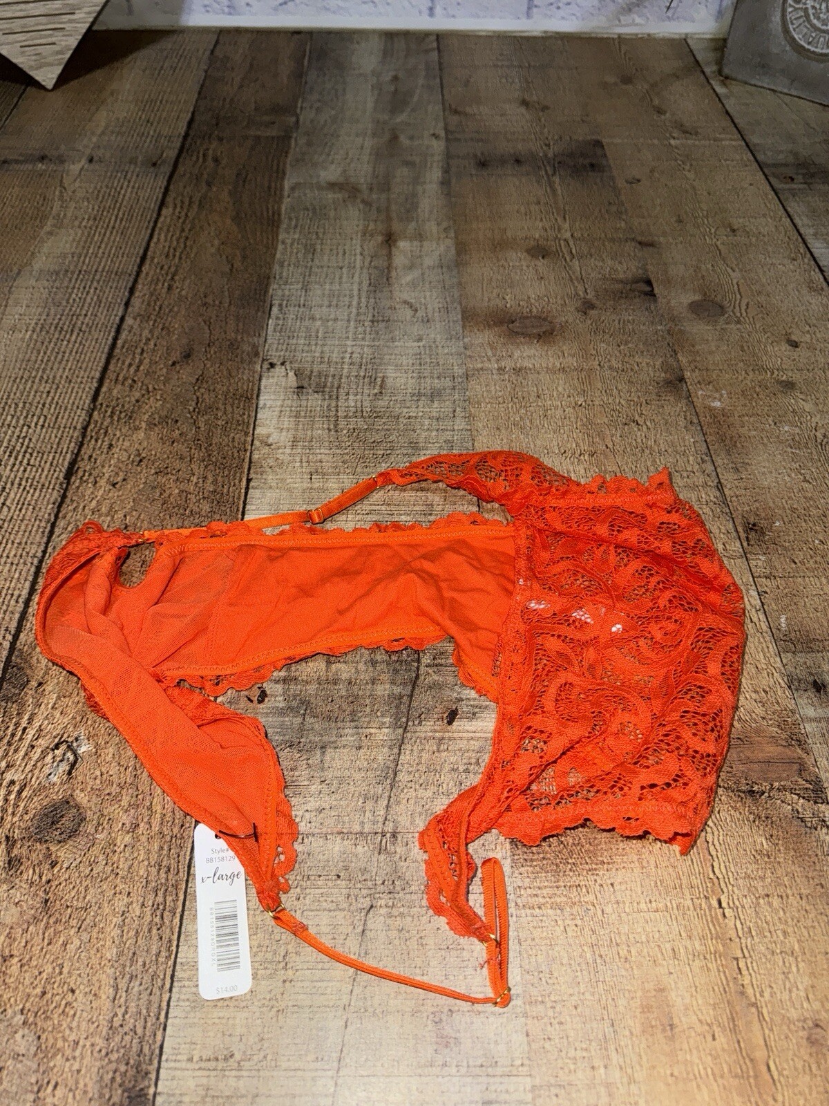 BootayBag Orange Panties NWT Size XL