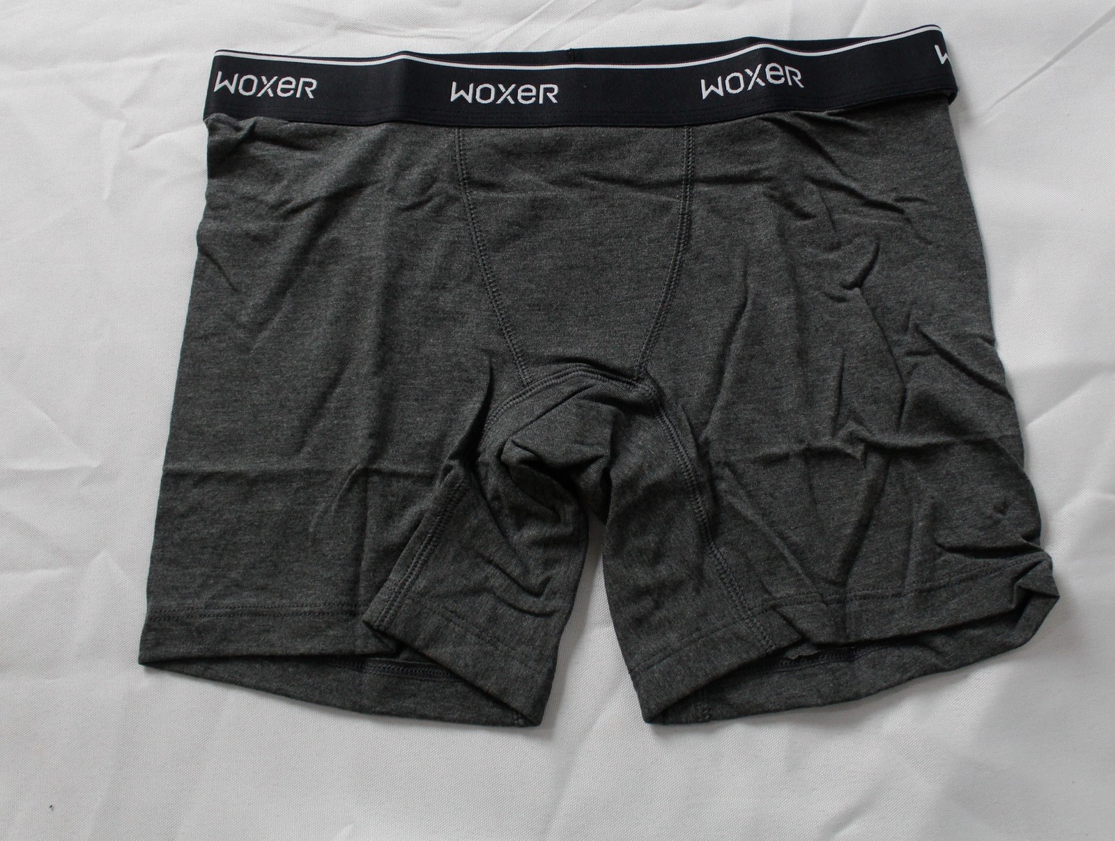 Woxer Women’s 5″ Inseam Baller Boxer Brief 2.0 NN7 Charcoal Heather Small NWT