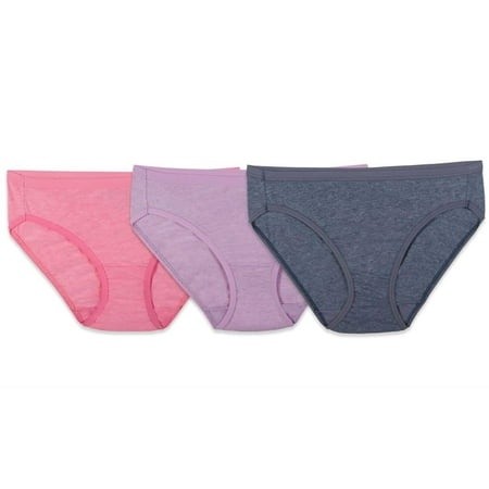 Fruit of the Loom Women’s Breathable Cotton Bikini Underwear Multi-Pack