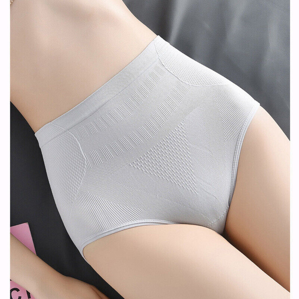 3 Pack Shapers Women High Waist Body Shapewear Underwear Tummy Control Panties