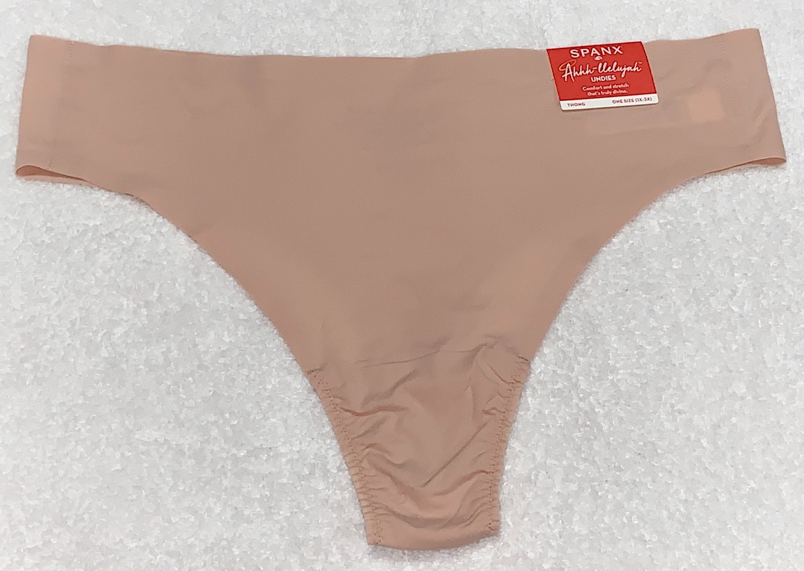 SPANX Ahhh-llelujah Fit To You Vintage Rose Thong Panty Womens One Size 1X – 3X