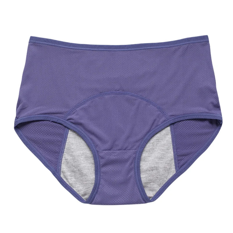 High Waist Menstrual Panties Plus Size Women Leak Proof Breathable Underwear 8XL