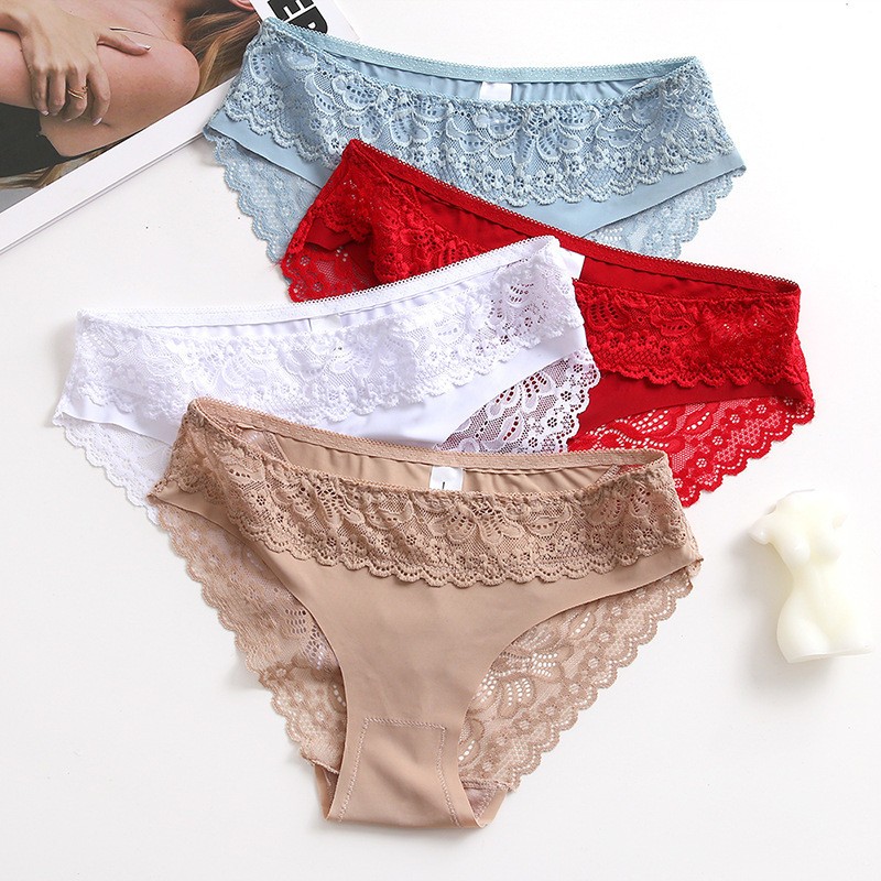 7 PCS Women Soft Underpants Seamless Lingerie Briefs Panties Hipster Underwear