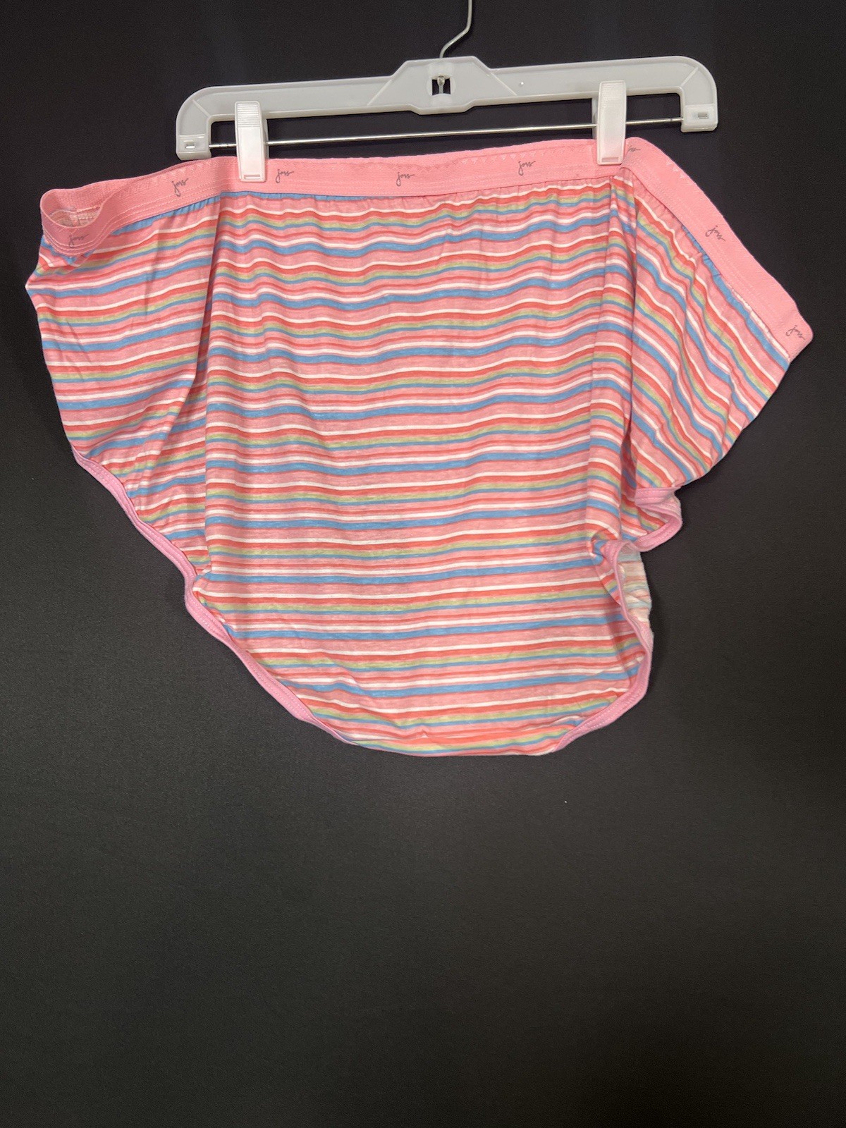 JMS Womens Size 14 Panty Brief Just My Size Pink 100% Cotton New Without Tags